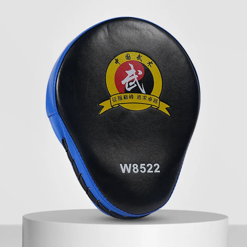 PU boxing target punch mitts for Sanda and Muay Thai training in multiple colour combinations