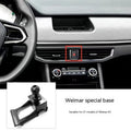 Goodway dashboard car phone holder with 360-degree rotation mounted in vehicle