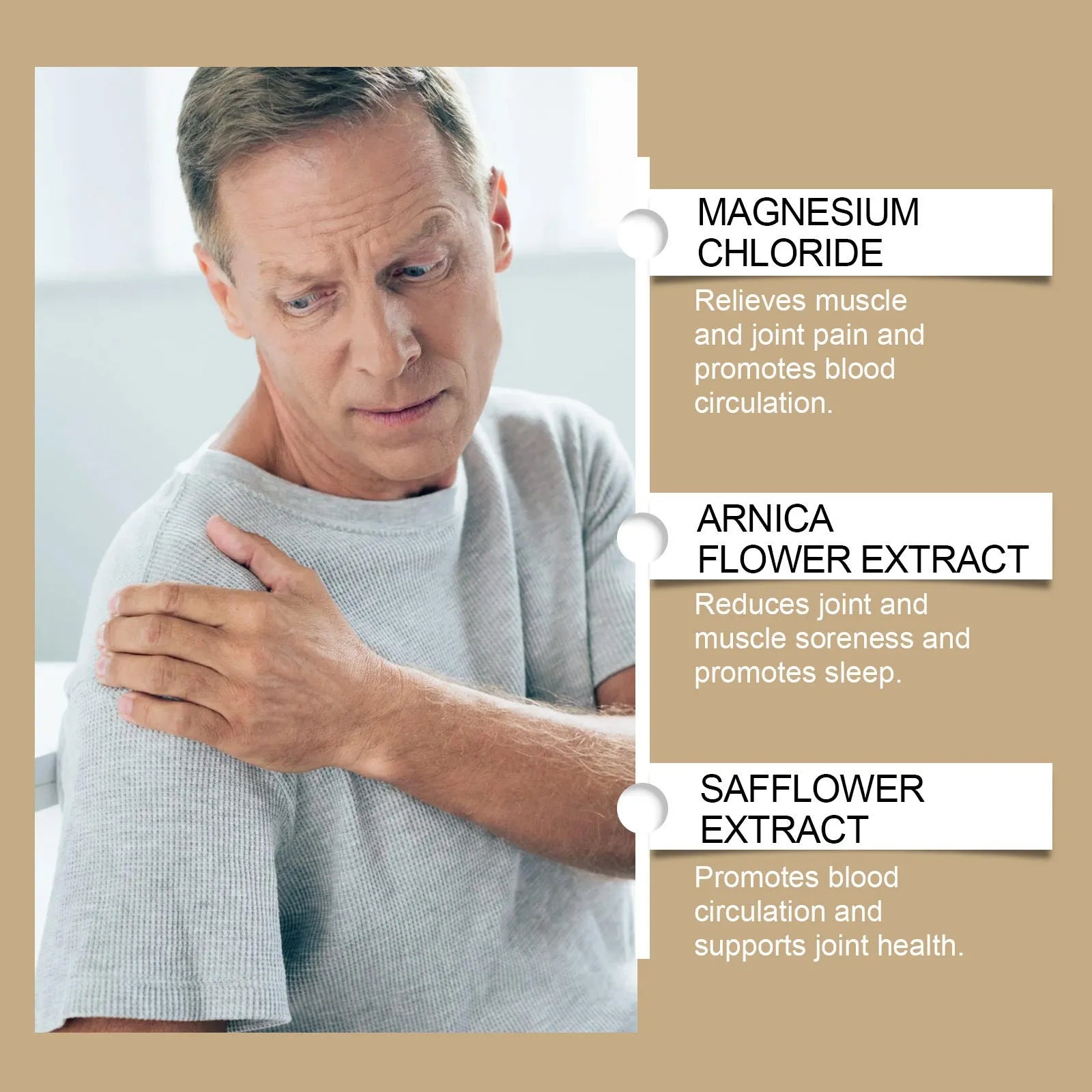 114g magnesium cream container for post-exercise body care