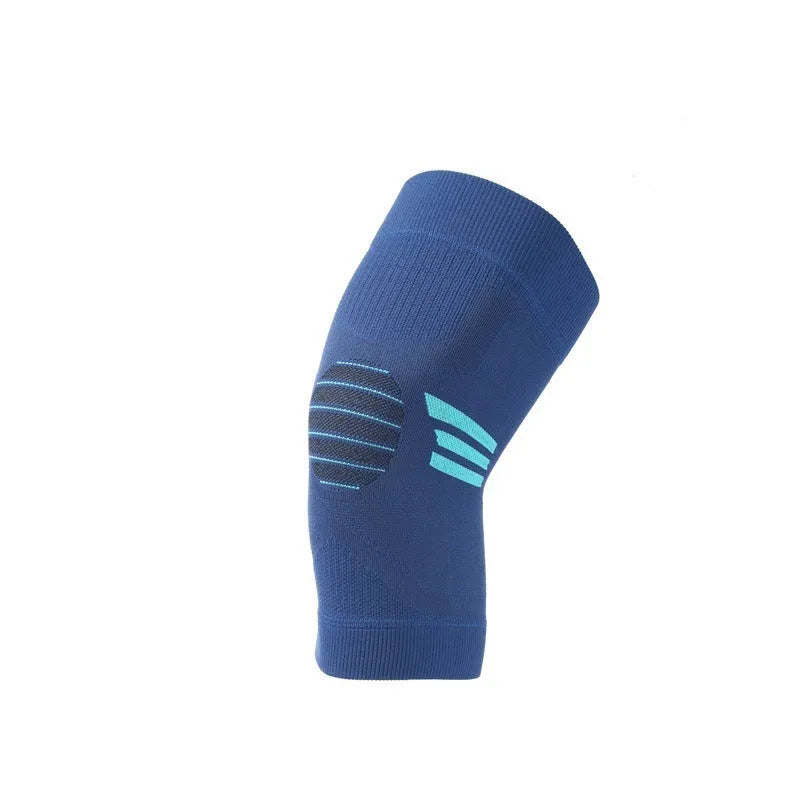 A pair of polyester sports knee pads for aerobics and basketball, shown in various colour options.