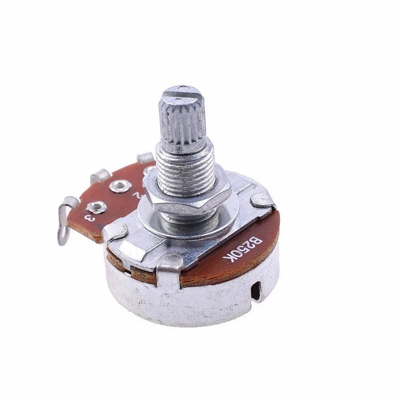Metal electric guitar potentiometer knob for tone and volume control replacement