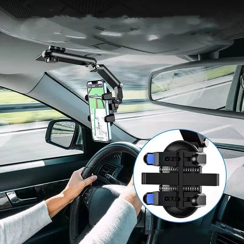 Car sun visor with buckle mount for rear seat windows in black or green colour