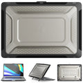 MacBook protective case shell in four colour options for Air and Pro laptop models