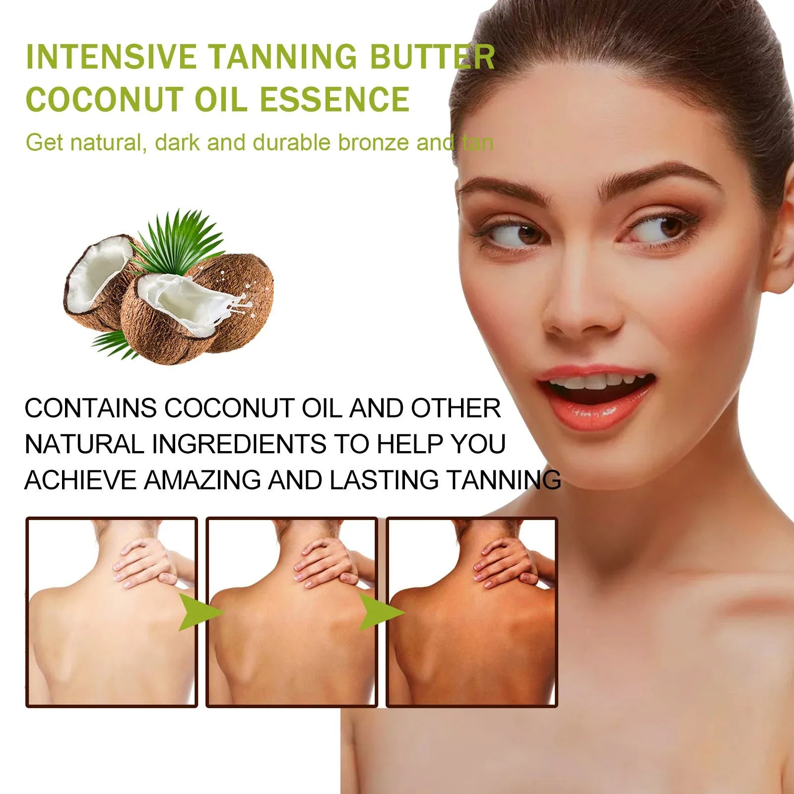 100g tub of Coconut Black Frost outdoor hair blackening cream with natural oils