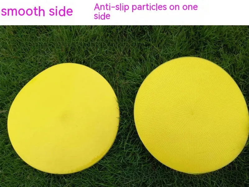 TPE football training disc in bright colour with 23cm diameter for field marking