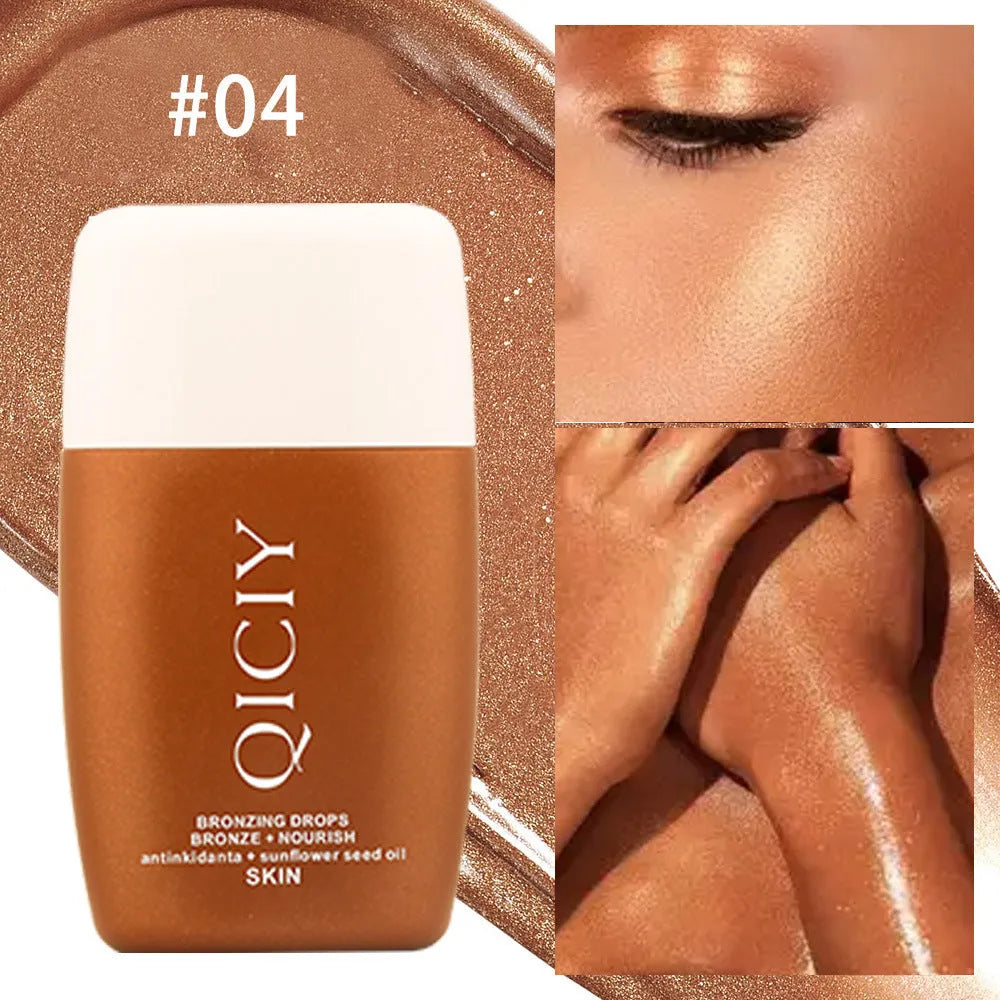 30ml contouring liquid for face and body brightening with four shade options
