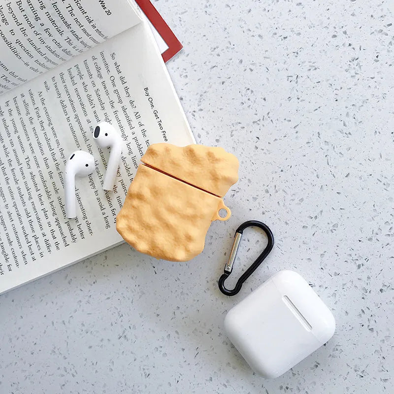 Cartoon animal silicone case for AirPods 1 and 2 charging case in seven colour options