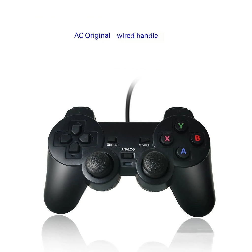 Super ConsoleX BoxArcade wired USB game controller in Snes and AC Original handle designs.