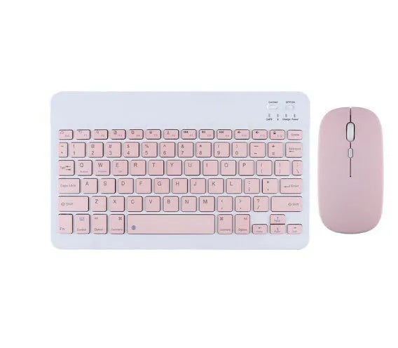 Bluetooth keyboard for girls tablet PC in various colours including elegant white, pink, green, blue, lavender, and yellow options