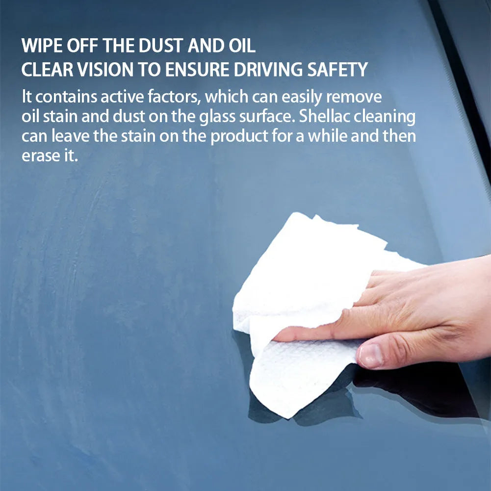 Tube of glass oil film remover cleaning cream paste for car windscreens in 100ml size