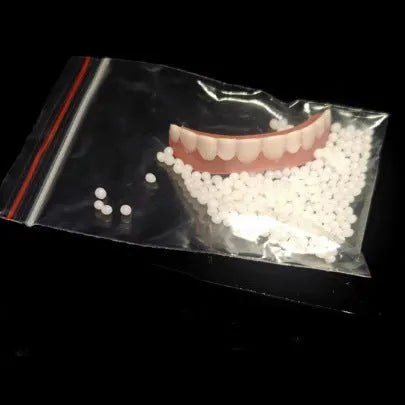 Disposable silicone simulation smile dentures tooth socket model for dental training practice
