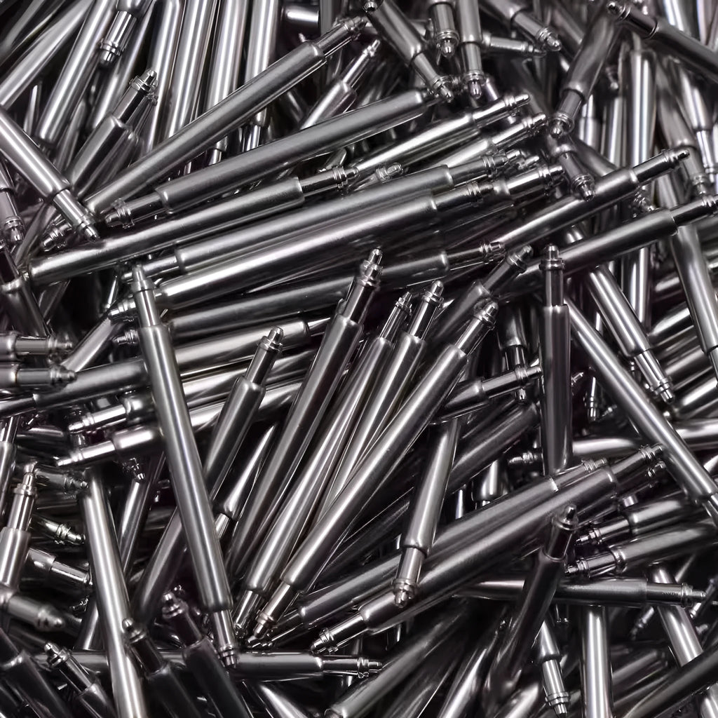 Watch bolt auricular needle spring shaft accessories with six size options for watch repair