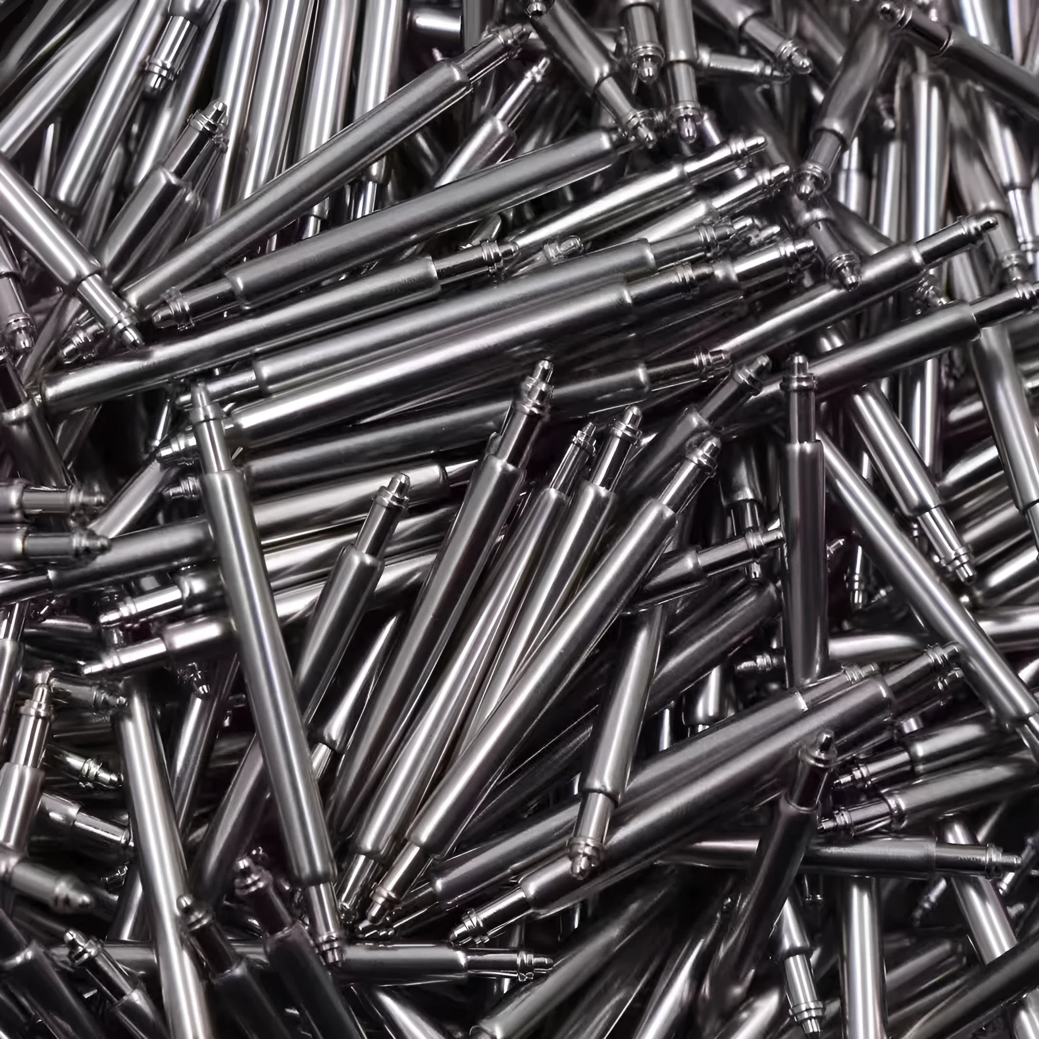 Watch bolt auricular needle spring shaft accessories with six size options for watch repair