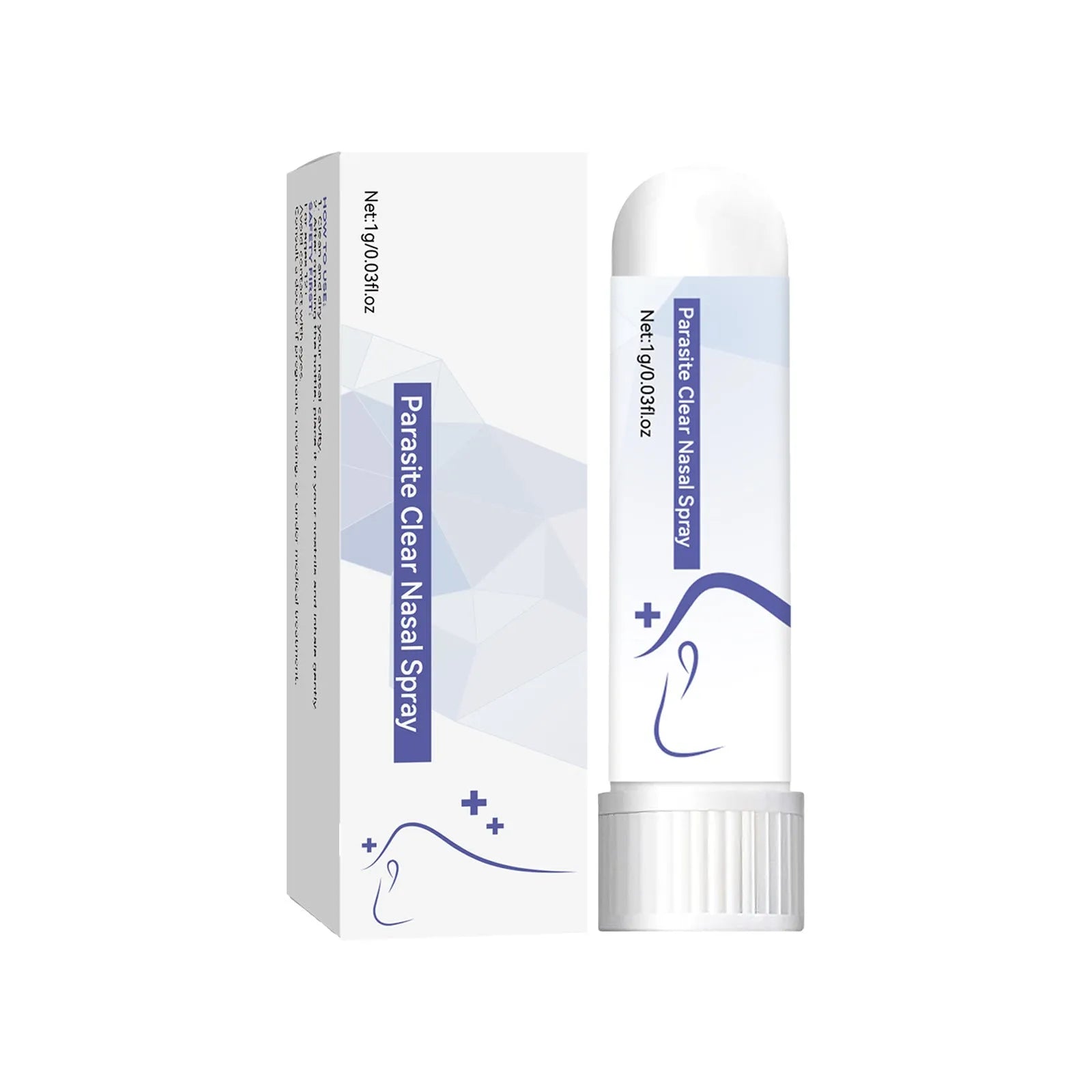 Manual family nasal drainage plunger for sinus care with 1G weight