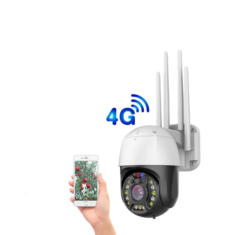 360 degree rotating outdoor surveillance camera dome with HD resolution for security monitoring
