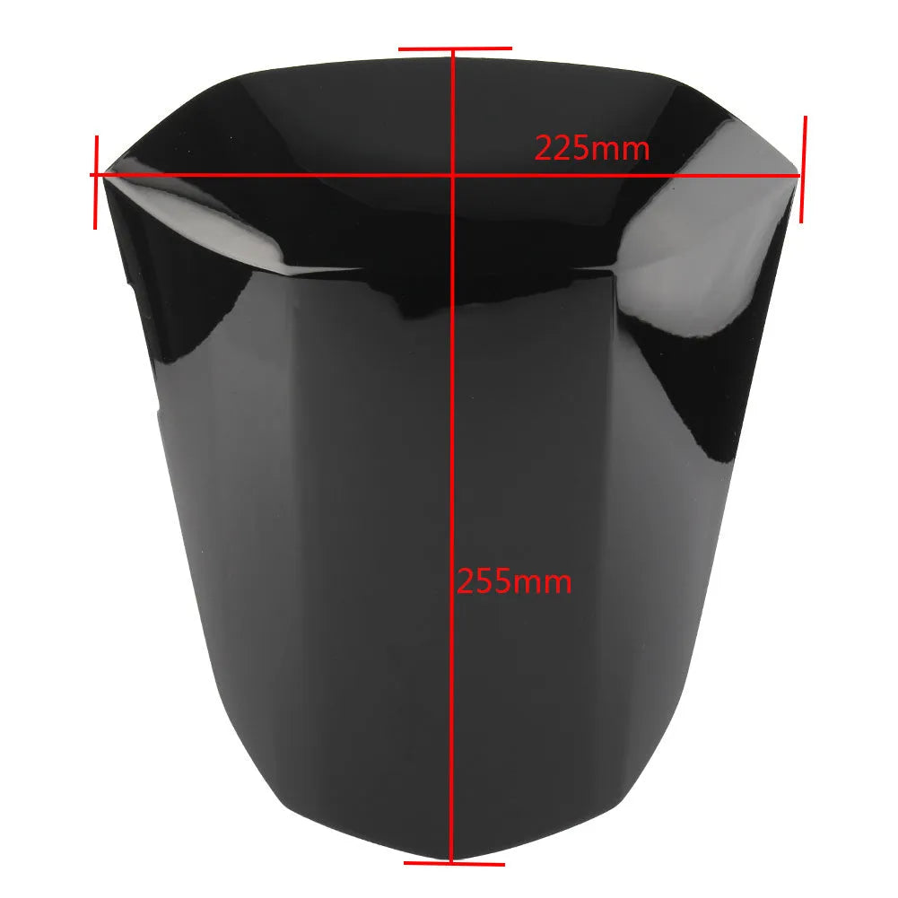 Suzuki GSXR1000 rear cowl seat cover in ABS plastic showing streamlined design and colour options