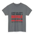 Grey women's cotton T-shirt with graphic print pattern, short sleeve pullover style