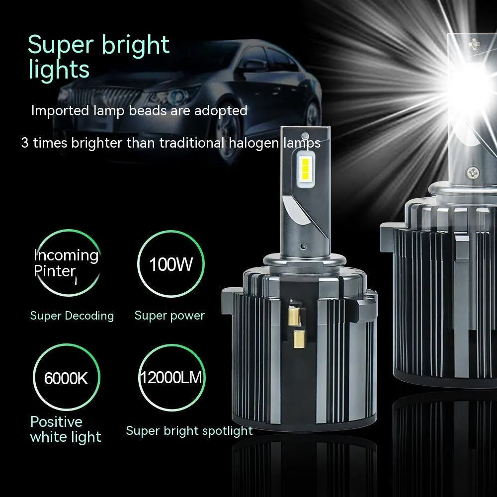 VW Golf 7 Touran L LED low beam headlight with aviation aluminium alloy housing