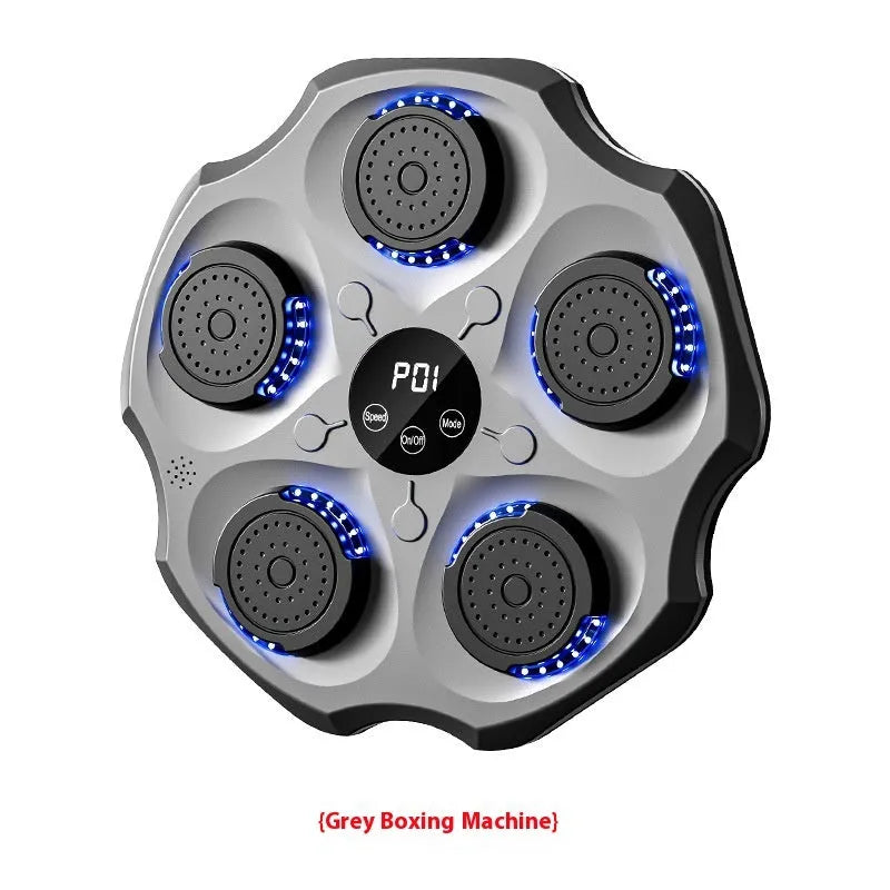 Bluetooth music boxing wall target with hanging design and included boxing gloves for home fitness training