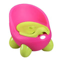 Dandan cartoon-themed toddler training toilet potty chair in a choice of six colours.