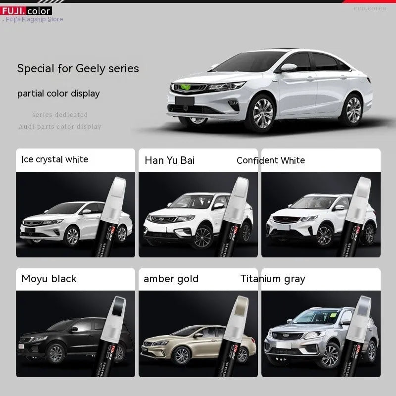 GL Vision X6X3 Han Jade White Boyue ICON Benry 12ml car paint fixer touch-up pen