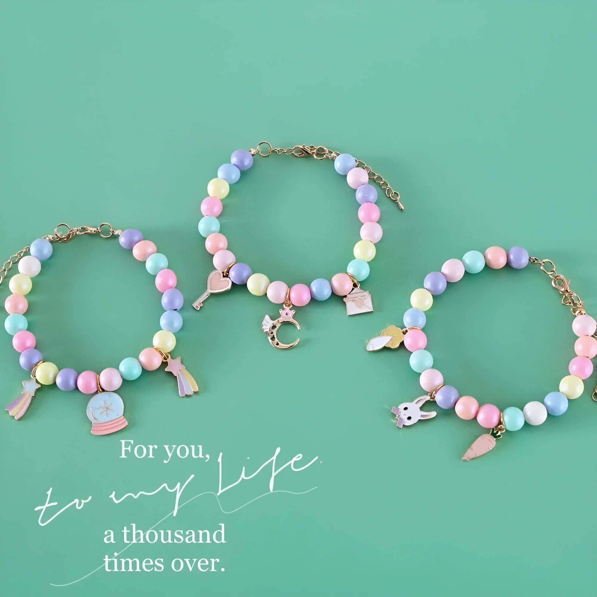 Adjustable pet headdress collar set in macaron colours with three sizing options