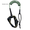 Surfboard hand holding rope for water sports with high elastic 50kg tension construction