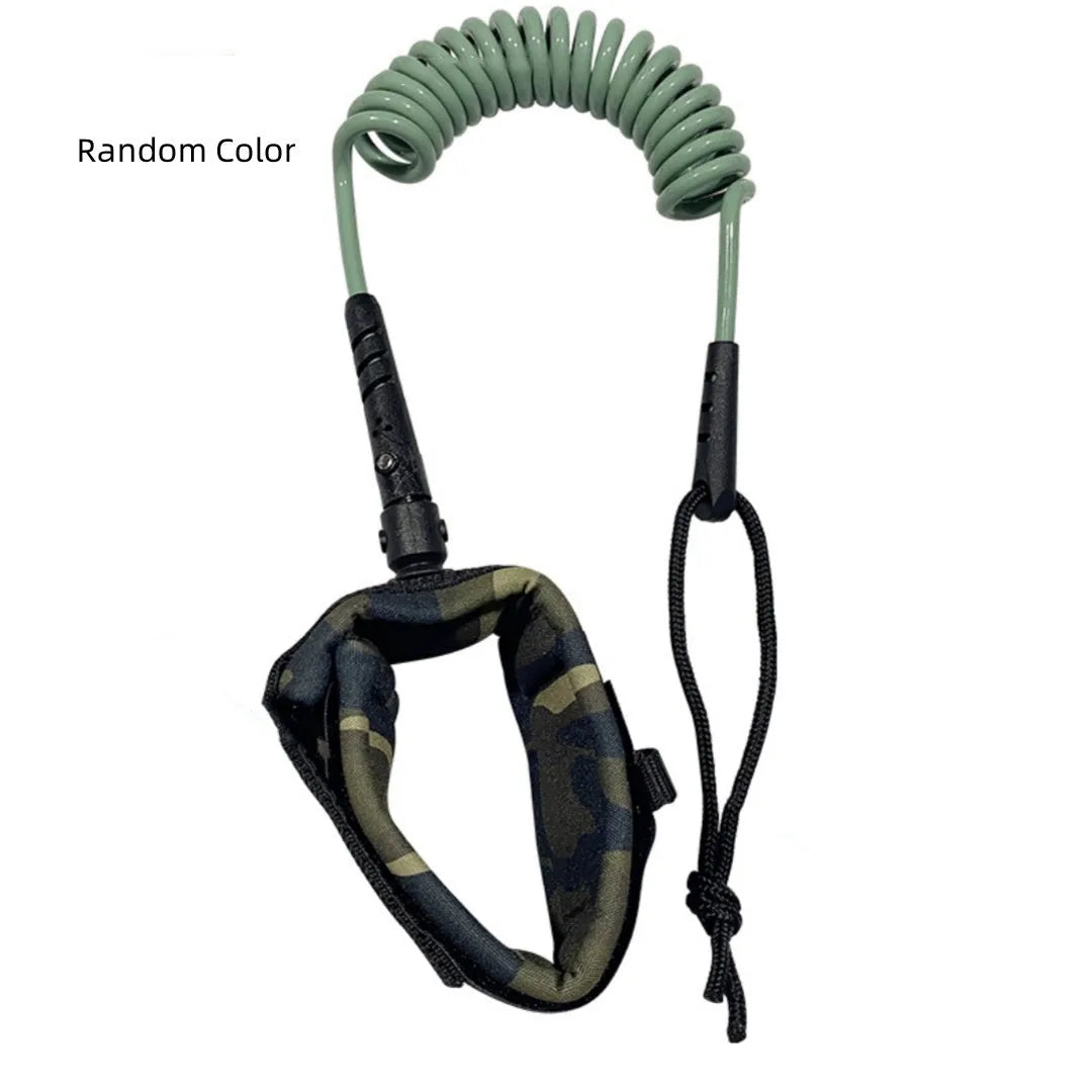 Surfboard hand holding rope for water sports with high elastic 50kg tension construction