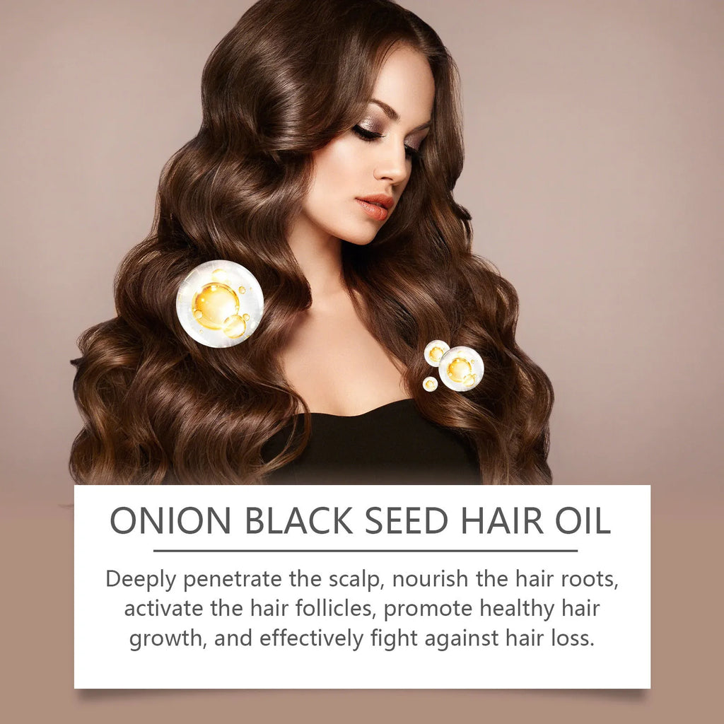 100ml hair care essential oil bottle with accessories for nourishing treatment