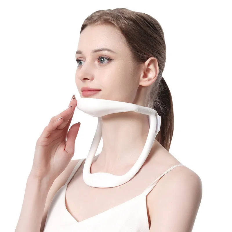 PP plastic cervical neck brace with shoulder forward support in multiple colour options