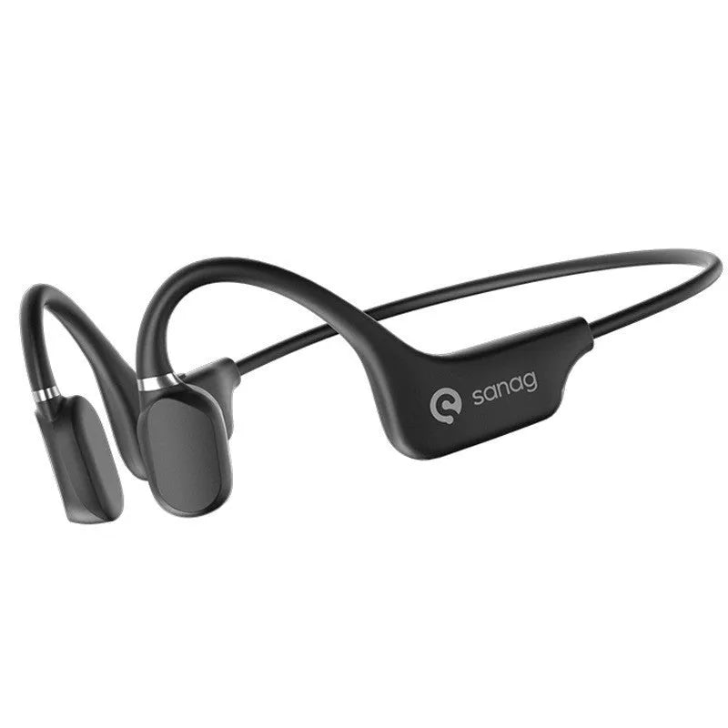Wireless bone conduction sports headphones with neckband design in multiple colour options