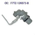 Ford C-MAX camshaft position sensor with part number F7TZ12K073B visible on label