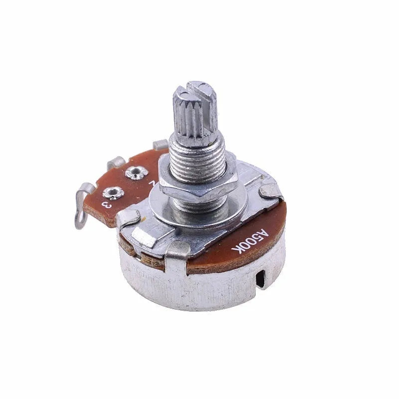Metal electric guitar potentiometer knob for tone and volume control replacement