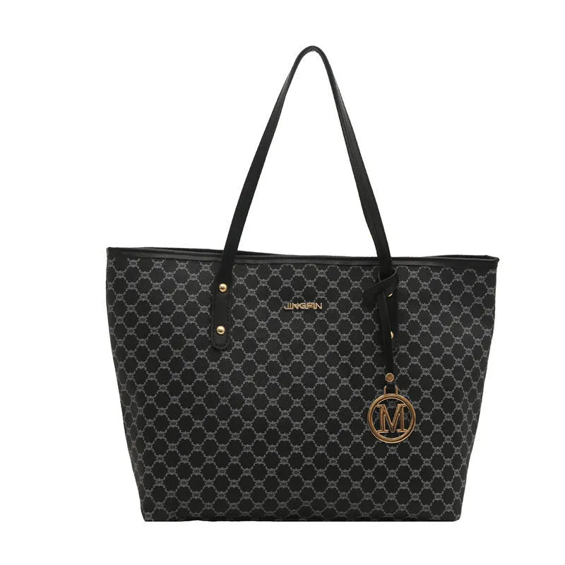 Street trend style PU leather shoulder bag with adjustable handle in black, brown, grey or white