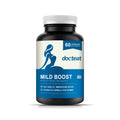 Bottle of 60 probiotic and turmeric moringa dietary supplement capsules.