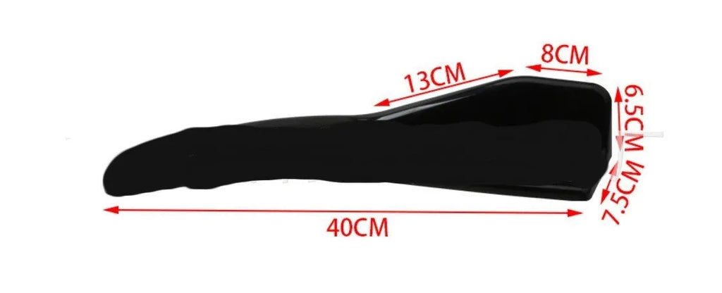 Car front and rear deflector light bar kit for General Motors vehicles with ABS construction