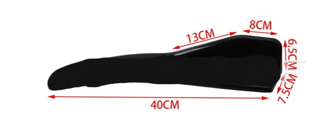Car front and rear deflector light bar kit for General Motors vehicles with ABS construction