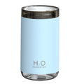 Jellyfish-style USB humidifier with warm night light in white, pink, or blue colour
