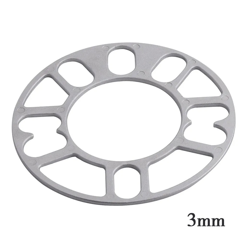 ET wheel spacer gasket for automotive hub modification in various thicknesses