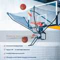 Automatic basketball return training machine for shooting practice with cowhide and iron construction
