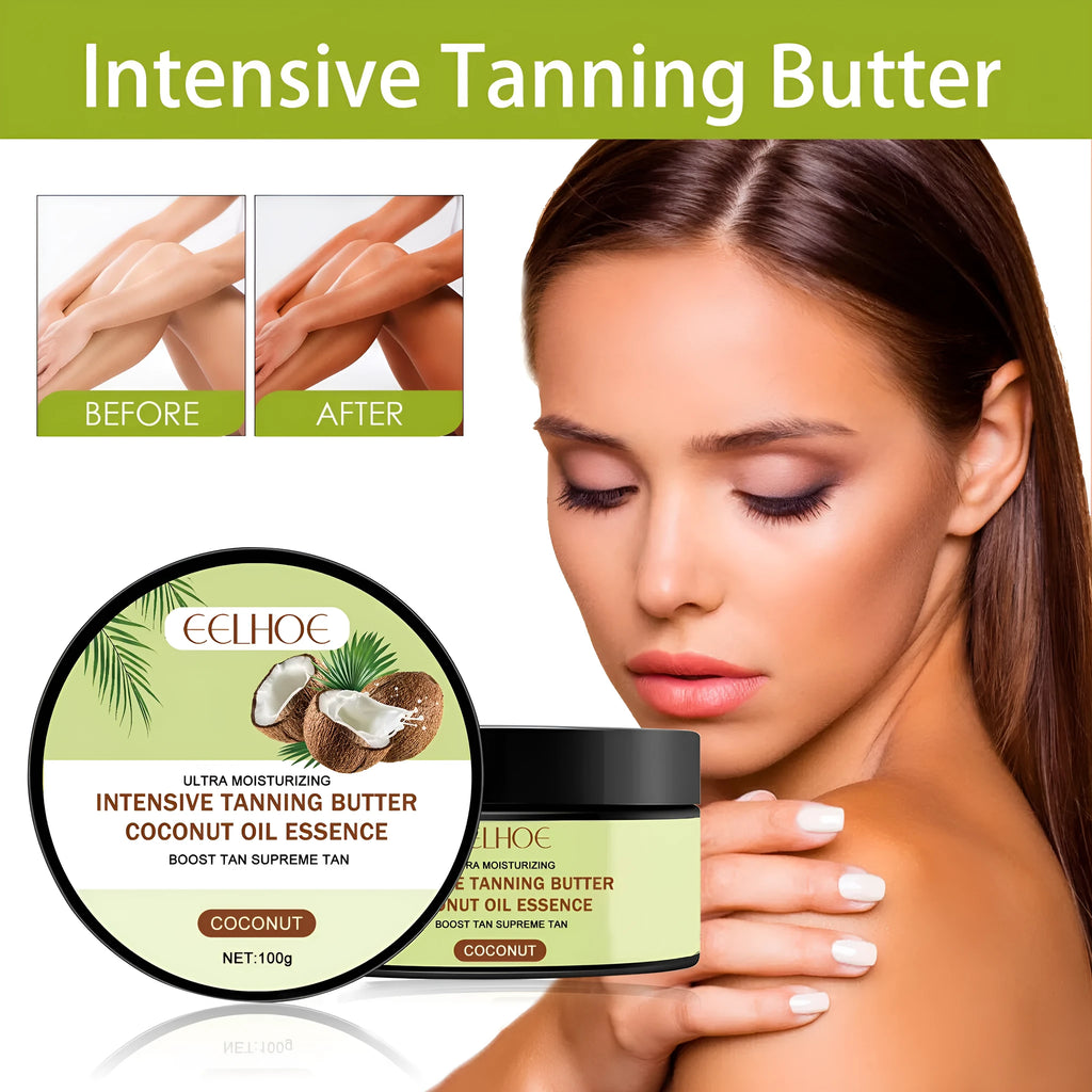 100g tub of Coconut Black Frost outdoor hair blackening cream with natural oils