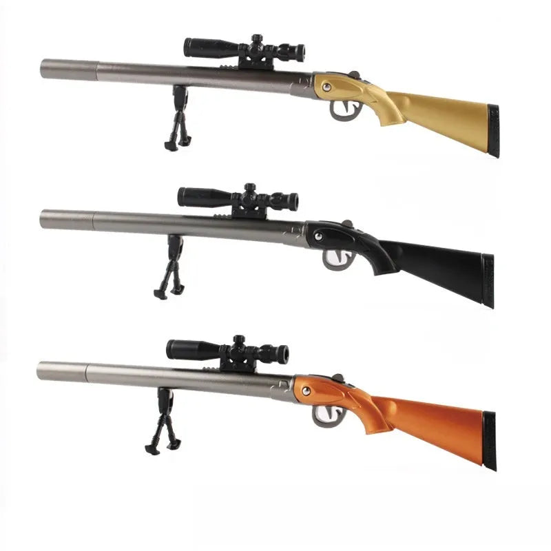 Chicken 98K Sniper Rifle creative modeling gel pen with plastic construction and 0.5mm tip