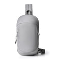 Girls outdoor crossbody bag in army green with adjustable chest strap and mobile phone compartment