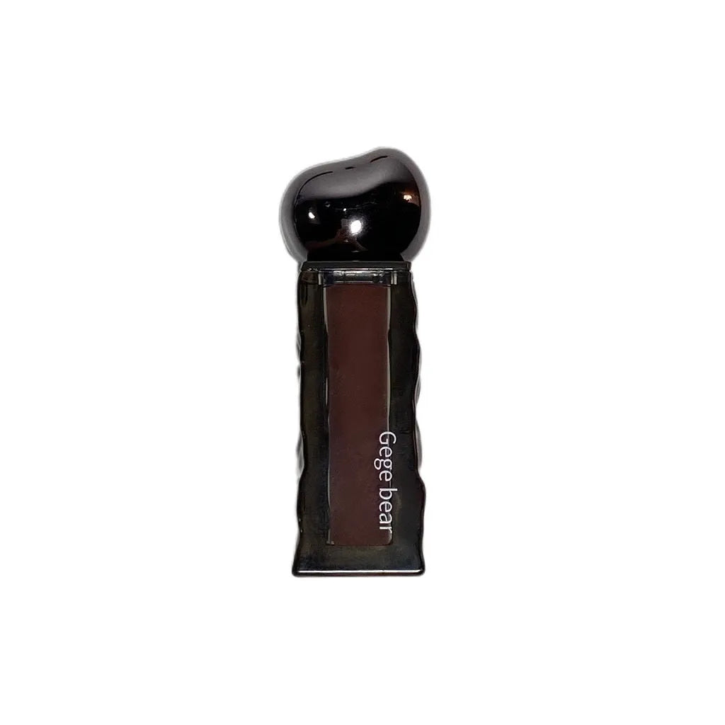 Glacier Lava Lip Lacquer tube in water light mirror finish with seven colour number options displayed.