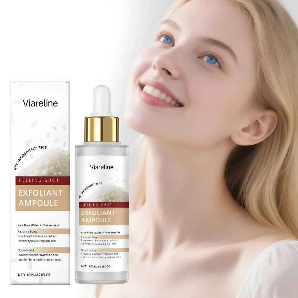 80 ml bottle of hyaluronic acid and salicylic acid facial moisturising liquid.