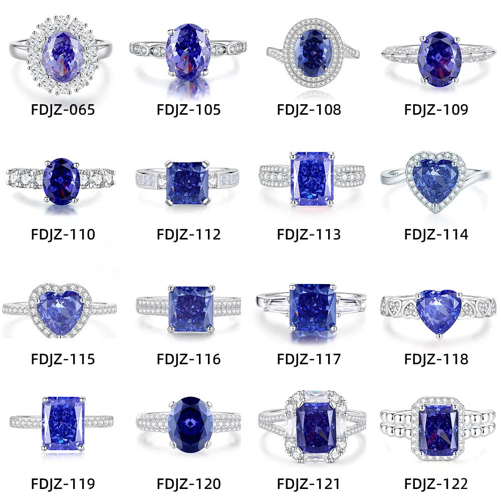 Heart-shaped sterling silver ring with ice flower cut zircon stone in tan sang colour on finger