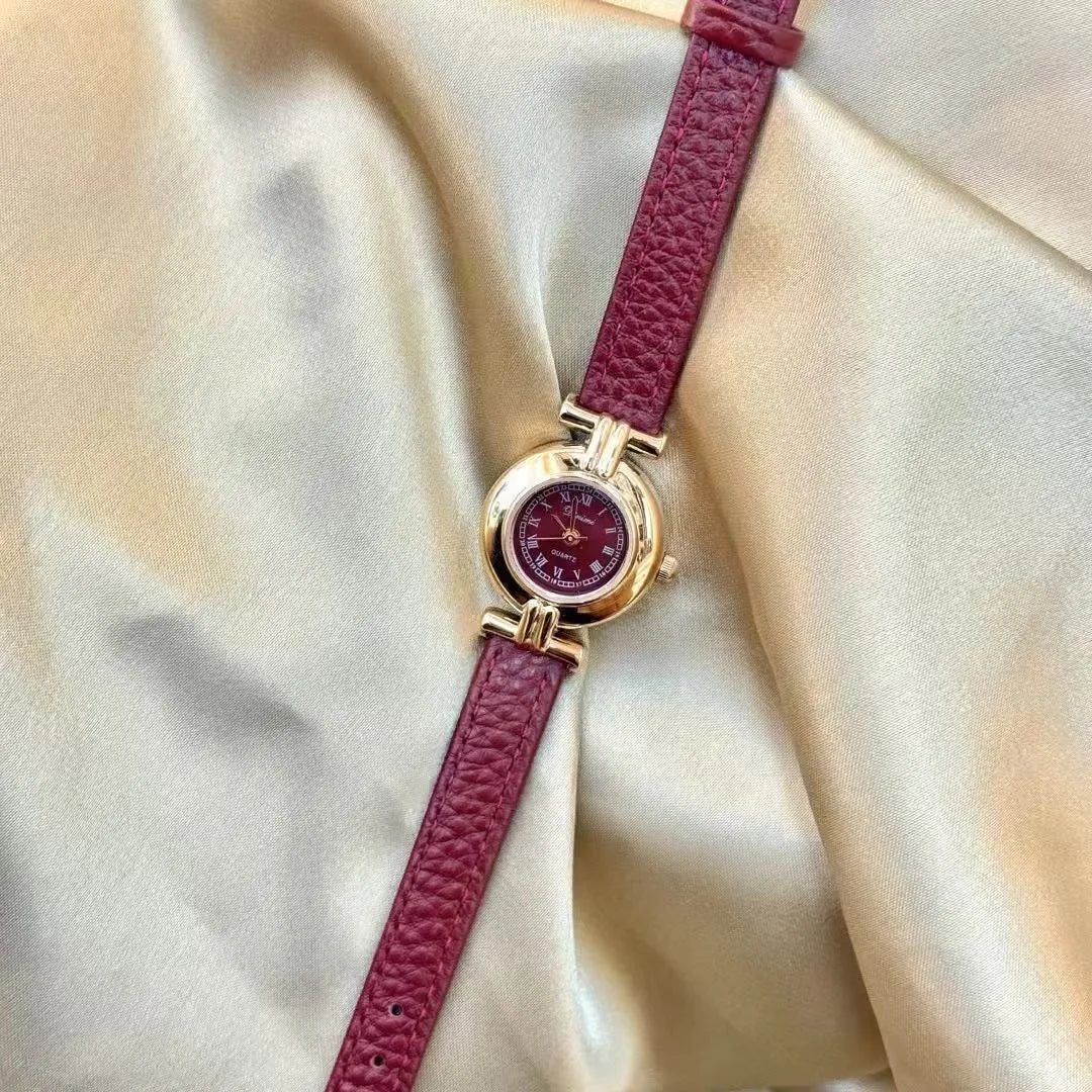 Chinese style alloy women's watch with decorative patterns showing 8mm thickness and multiple design options