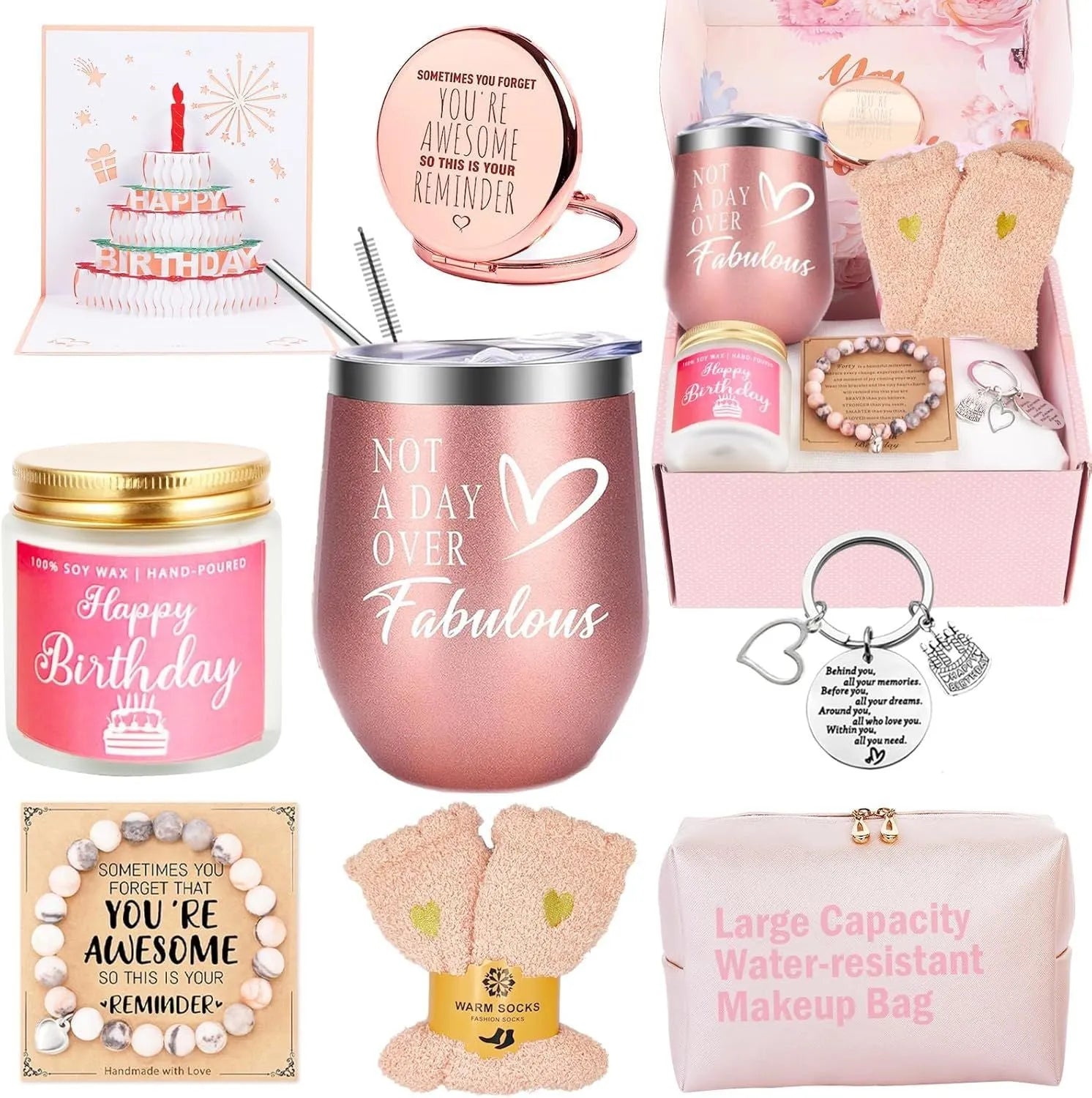 Soy wax aromatherapy candle gift set with multiple colour suit options in gift box