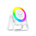 Black induction bracket Bluetooth speaker with LED lighting effects and rechargeable battery