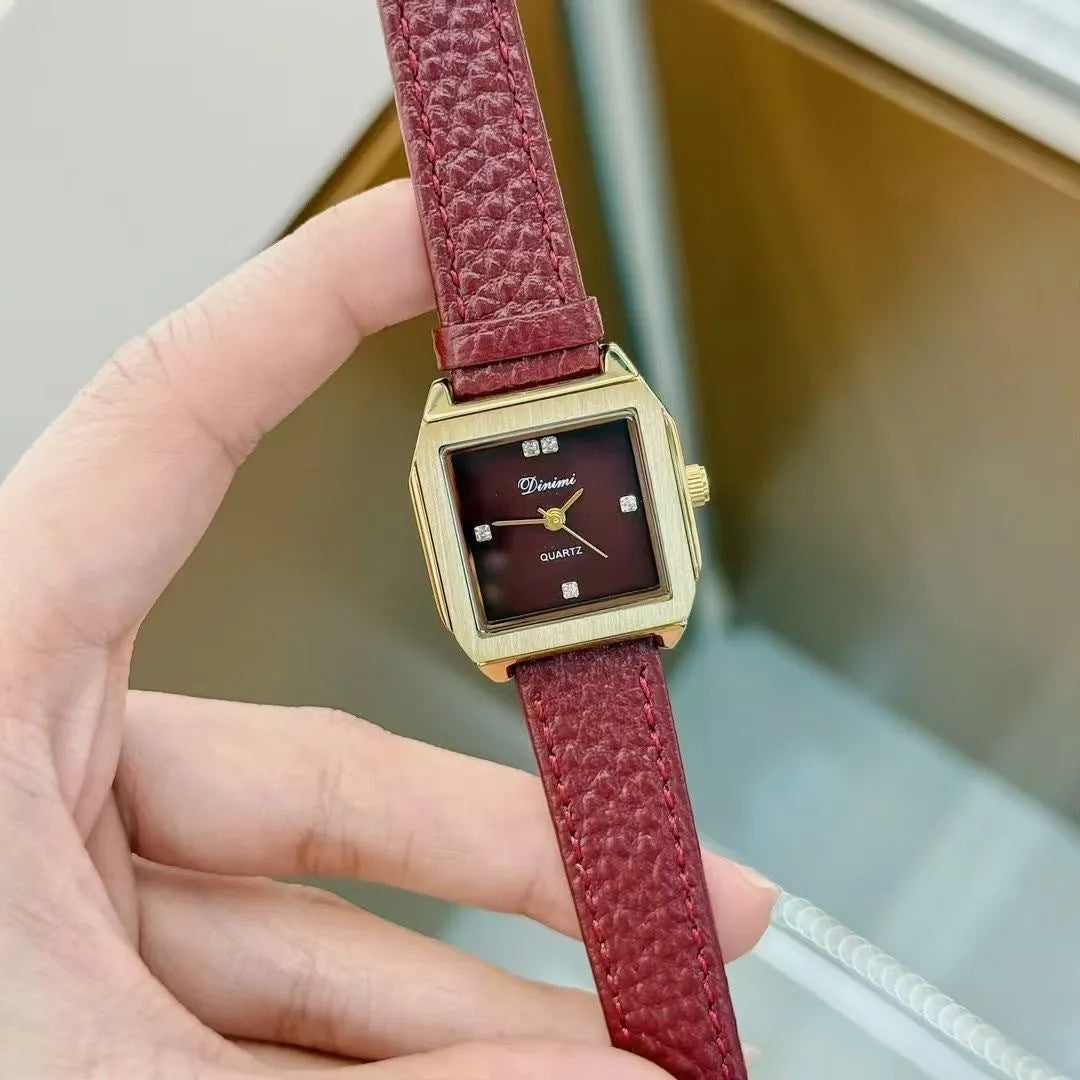 Chinese style alloy women's watch with decorative patterns showing 8mm thickness and multiple design options